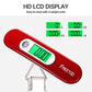 FREETOO Luggage Scale Portable Digital Weight Scale for Travel Suitcase Weigher with Tare Function 110 Lb/ 50Kg Capacity Red