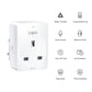 Tapo WiFi App Control Smart Plug, Energy Monitoring & MATTER Compatible Alexa Plug, Works with Alexa, Google, Apple HomeKit, Smart things, Device Sharing, Smart Plugs That Work With Alexa (Tapo P110M)