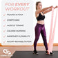 Coresteady Resistance Band For Men & Women - Exercise Band to Build Strength, Flexibility, Muscle & Tone - For Fitness, Stretching, Pilates, Physio & Yoga - With Exercise Guide