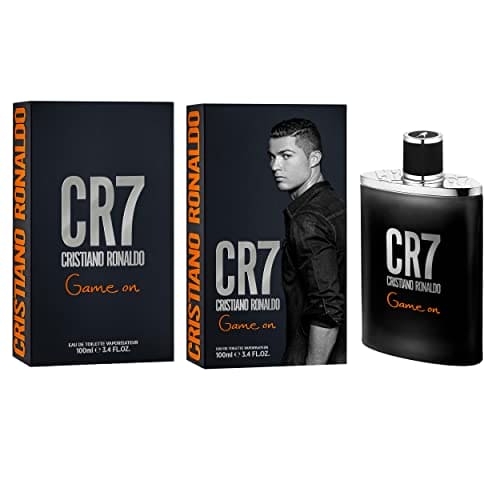 CRISTIANO RONALDO Eau De Toilette Cologne Scent for Men - With Papaya, Ice, Cedar, and Cashmere Wood - From Cristiano Ronaldo's Original Men's Fragrance Collection - 3.4 oz