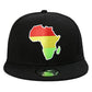 UNDERGROUND KULTURE Africa Snapback Black Baseball Cap