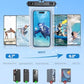 YOSH Waterproof Phone Pouch Large up to 9.0" [Specially for Big Phone], 2-Pack Waterproof Phone Case for Swimming, Dry Bag Upgraded Lanyard for iPhone 16 15 14 13 12 Pro Max Samsung S24 S23 S22 Ultra