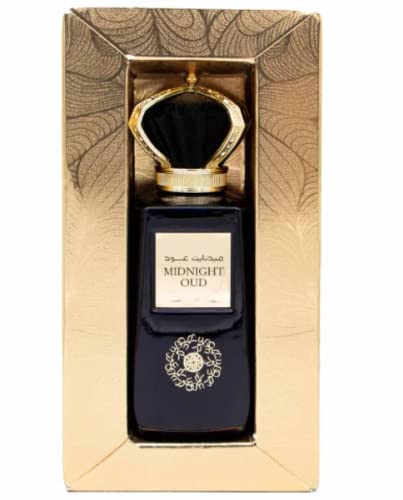 Ard al Zaafaran Midnight Oud Eau De Parfum Spray, 3.4 Ounce (Unisex)