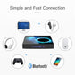 Android TV Box 4GB RAM 32GB ROM 6K 4K HD TV Box Android, Quad-Core Cortex-A53 CPU Android Box 10.0 OS with WiFi 2.4G/5.0G Ethernet Blustooth 3D Smart TV Box