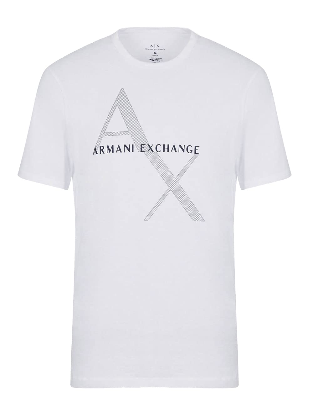 Armani Exchange Men's 8nzt76 T Shirt, White, M UK