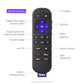 Roku Voice Remote Pro (2nd Ed.) | Rechargeable TV Remote Control with Hands-free Voice Controls, Backlit Buttons, & Lost Remote Finder - Replacement Remote Compatible with All Roku TV, Players & Audio