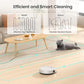 Lefant M210 Pro Robot Vacuum Cleaner, 2200Pa Powerful Suction, 120 Mins Runtime, Automatic Self-Charging, Wi-Fi/App/Alexa Control, Ideal for Pet Hair, Hard Floor and Low-Pile Carpet