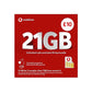 Vodafone SIM Card UK PREPAID PAYG £10 Bundle -21GB (14GB FREE) DATA + Unlimited Mins & Texts + International Calling Option - (Love2surf RETAIL PACK)