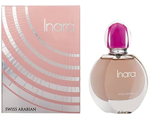 SWISS ARABIAN Inara - Luxury Products From Dubai - Long Lasting And Addictive Personal EDP Spray Fragrance - A Seductive, Signature Aroma - The Luxurious Scent Of Arabia - 1.8 Oz