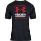 Under Armour Men UA GL Foundation Short Sleeve Tee, Super Soft Men's T Shirt for Training and Fitness, Fast-Drying Men's T Shirt with Graphic