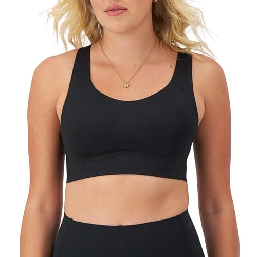 Champion Sports, Absolute Lift, Moisture Wicking, Moderate Support Bra for Women, Black, X-Small