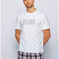 BOSS Men's Cosy T-Shirt Pajama Top, White100, XL