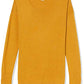 Amazon Essentials Women's Lightweight Long-Sleeved Scoop Neck Tunic Jumper (Available in Plus Size), Mustard Yellow, L