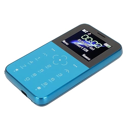 SOYES S10P Mini Smartphone 1.5 Inch Screen 800mAh Battery Mini Cellphone 5MP Rear Camera Micro USB HD Digital Camera (Blue)