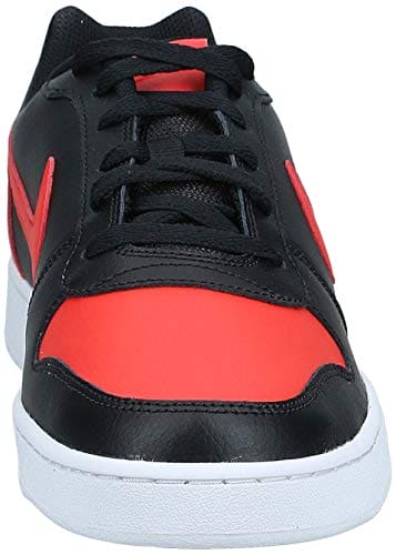 Nike Ebernon Low Mens Trainers AQ1775 Sneakers Shoes (UK 7 US 8 EU 41, Black Habanero red White 004)