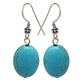 TreasureBay Stunning Handmade Natural Turquoise Gemstone Earrings for Women