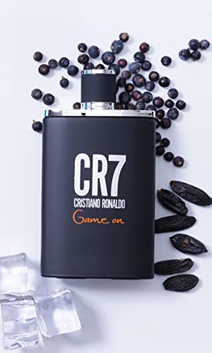 CRISTIANO RONALDO Eau De Toilette Cologne Scent for Men - With Papaya, Ice, Cedar, and Cashmere Wood - From Cristiano Ronaldo's Original Men's Fragrance Collection - 3.4 oz