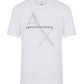 Armani Exchange Men's 8nzt76 T Shirt, White, M UK