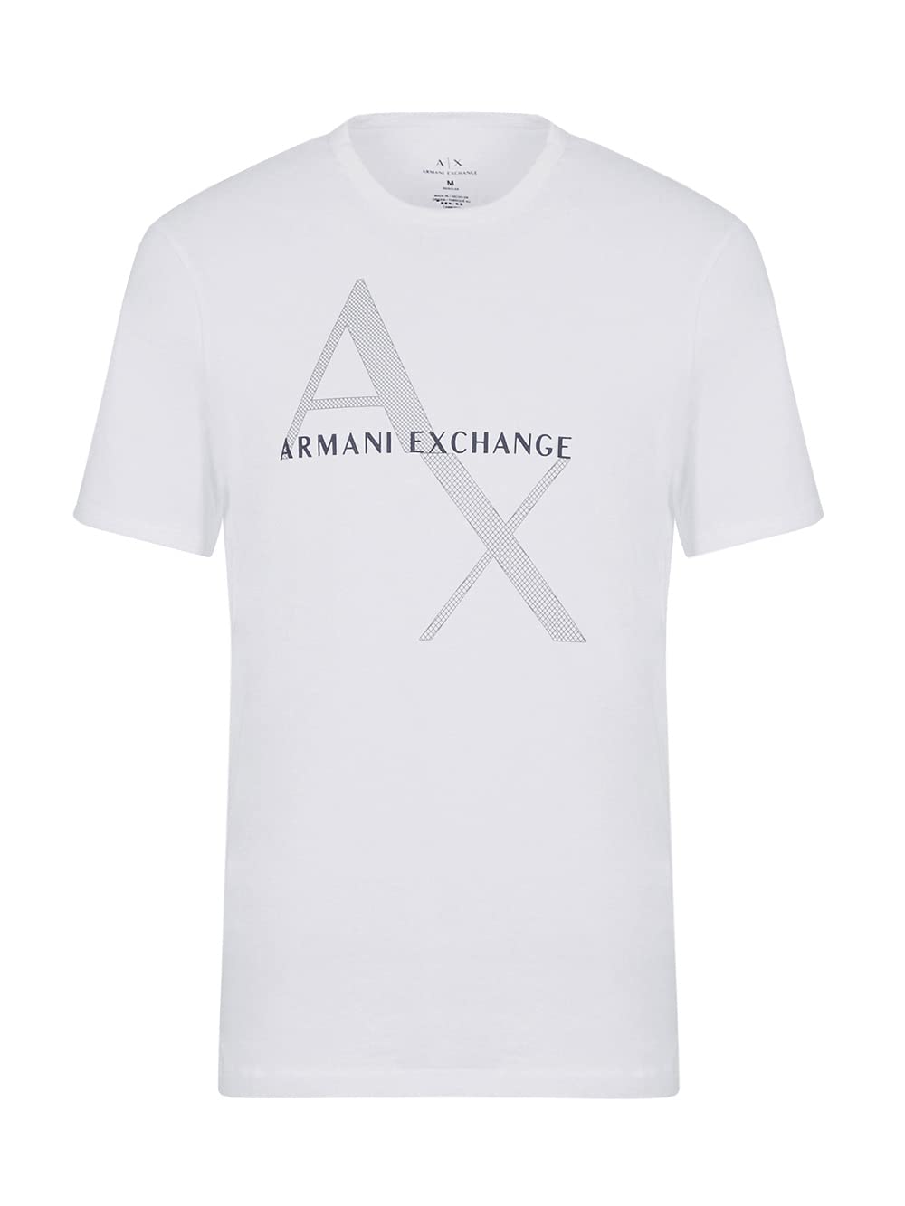 Armani Exchange Men's 8nzt76 T Shirt, White, M UK