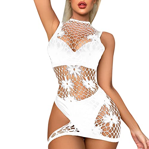 WKAYsIV Summer Lingerie for Women Sets Sexy Lingerie for Women Lace Lingerie Teddy Bodysuit with with Suspenders Belts Lingerie Set with Garter Belt (No Stockings) Women's Lingerie Sets 0.99