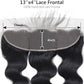 Sexycat HD Lace Frontal Body Wave 13x4 Lace Frontal Human Hair 12 Inch 150% Density Natural Hairline Ear to Ear Lace Frontal Pre Plucked with Baby Hair Natural Color