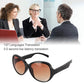 Smart Sunglasses, 137 Languages Translation Comfortable Smart Glasses for IOS