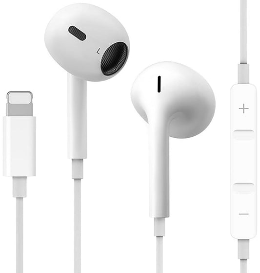 Headphones for iPhone[MFi Certified]Wired iPhone Earphones Stereo Sound In-Ear Earbuds with (Built-in Microphone&Volume Control),Compatible with iPhone 14/14 Plus/14 Pro Max/13/12/Mini/11/X/XR/XS/SE/8