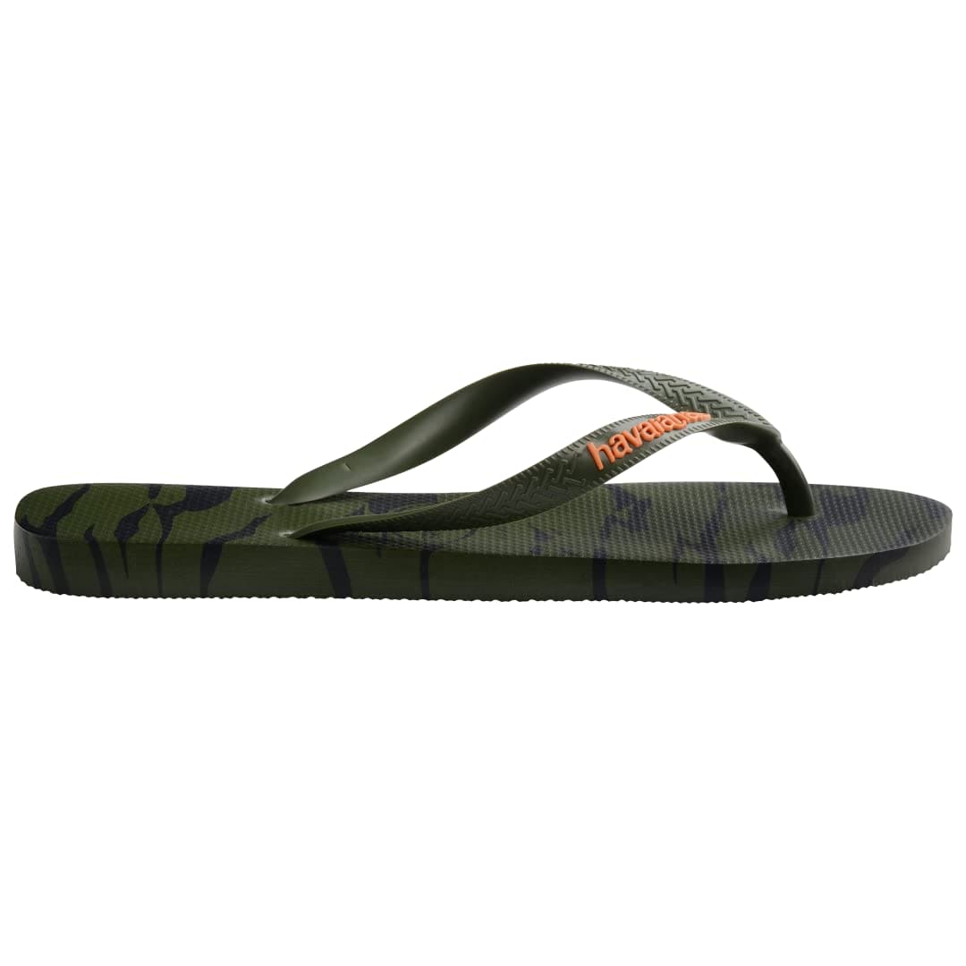 Havaianas Unisex Top Camouflage Sandal, Moss, 9/10W, 7/8M