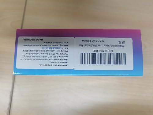 LANBON LCD 1/2/3Gang Smart Light Switch L8-HS,for Whole House Use, 2 Way,by Mesh Wifi,Supports Alexa&Google Home, Need Neutral Wire