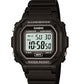 Casio Men's F108WH Illuminator Collection Black Resin Strap Digital Watch