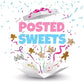 Posted Sweets Fruity Sweet Hamper Box Gift, Sweet Gift For Any Occasion, Tasty Pick & Mix Sweets, Adults and Kids, Sweet Box