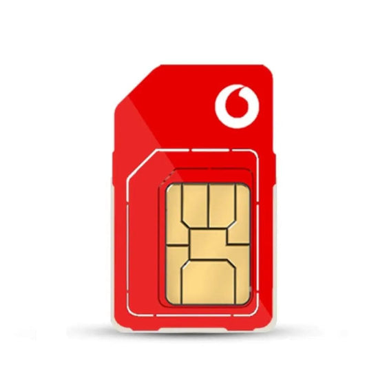 Vodafone SIM Card UK PAYG £10 Bundle -7GB + Unlimited Calls & Texts 30 day bundle