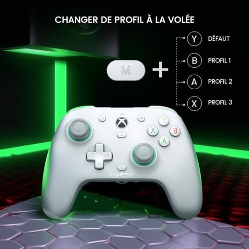 GameSir G7 SE Wired Controller for Xbox Series X|S, Xbox Controller with Hall Effect Sensing Joystick,Works with Xbox One and Windows 10/11, Officially Licensed for Xbox