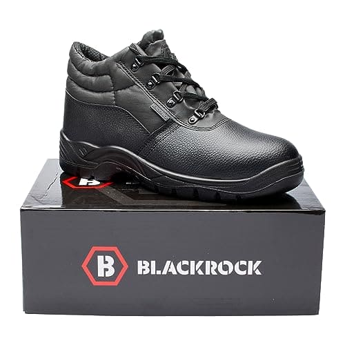 Blackrock Chukka Work Boots, Safety Boots, Safety Shoes Mens Womens, Men's Work & Utility Footwear, Steel Toe Cap Boots, Non Slip, Lightweight, Ladies, Working Boots, Construction, Security - Size 9