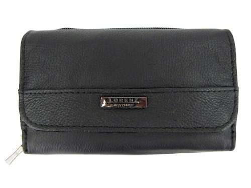 Ladies Leather Lorenz Purse/ Wallet Zip Around Photo Space - Colours