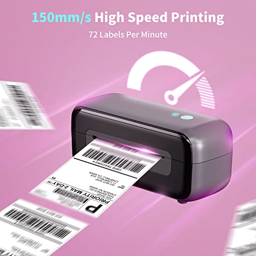 Itari 4X6 Shipping Thermal Label Printer for Shipping Packages - Sticker Printer 246S for Small Business and Home use, Barcode label for Amazon Etsy eBay RoyalMail Shopify (Black)