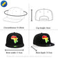 UNDERGROUND KULTURE Africa Snapback Black Baseball Cap