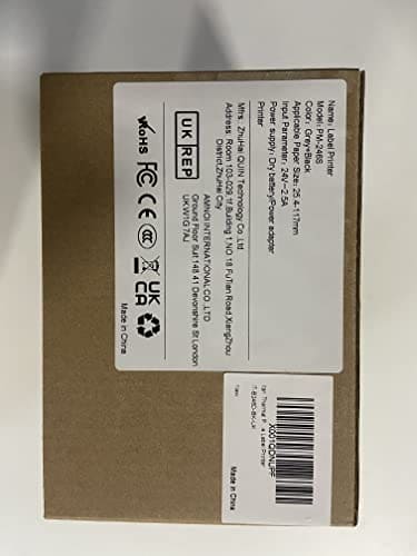 Itari 4X6 Shipping Thermal Label Printer for Shipping Packages - Sticker Printer 246S for Small Business and Home use, Barcode label for Amazon Etsy eBay RoyalMail Shopify (Black)