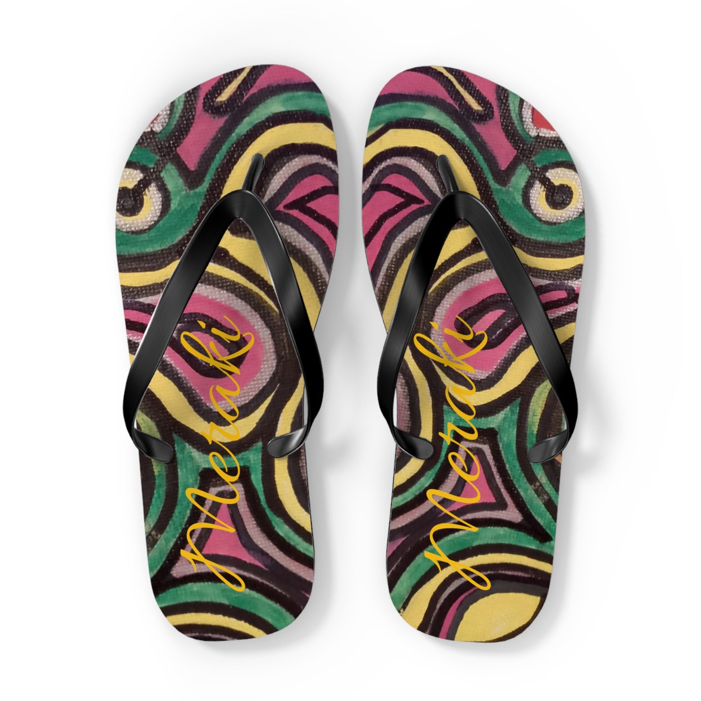 Meraki Flip Flops design