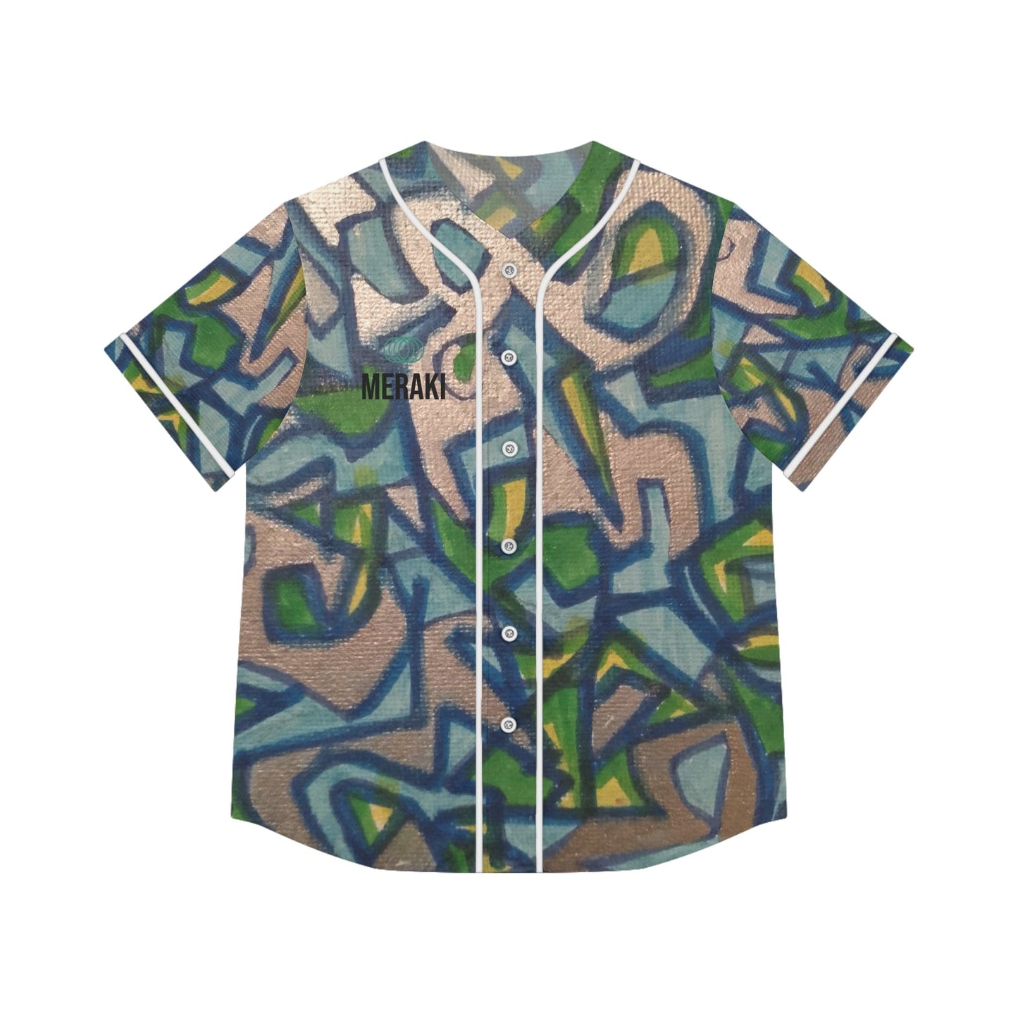 Meraki Women's Baseball Jersey (AOP)