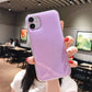 Candy Color Stand Holder Phone Case For iPhone 12 11 13 Pro Max XR XS Max X 6S 7 8 Plus 12 13 Pro Glitter Love Heart Back Cover