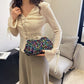 New Trendy Fashion Crossbody Bag Handbag Niche Sequin Evening Bag