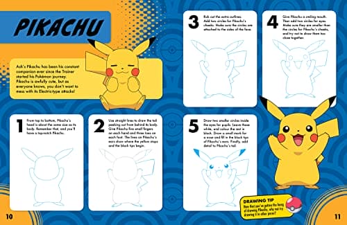 POKEMON: How to Draw: An official Pokémon drawing book - perfect for arty kids who are fans of Pikachu and his friends