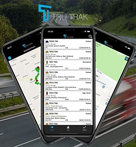 TruTrak Pro - FMT100+ GPS Tracker - Real Time Vehicle Tracker Device - Van, Motorcycle, Caravan, Motorhome, Tractor, Coach, Bike & Car Tracker - Pay As You Go, 12-24V Self Install Including SIM & Data