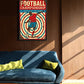 Football Sport Retro Pop Art Soccer Canvas Poster Alternative Deco Artwork Minimalist Poster Wall Art Frameless (Size : 40x60cm no frame)