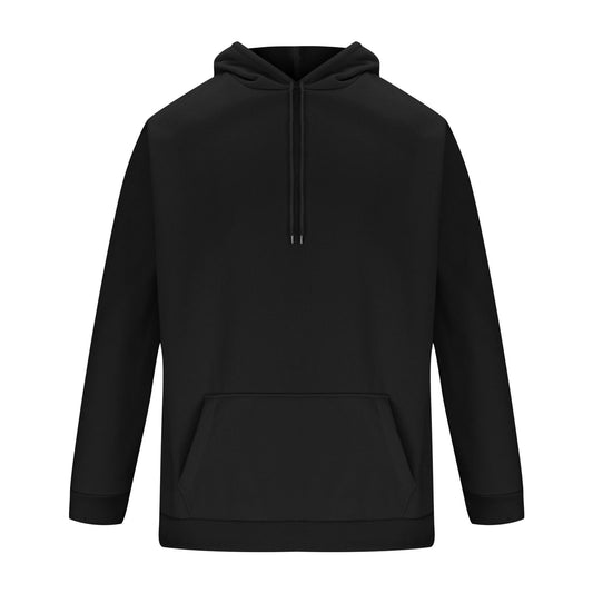 Classic Hoodies for Men UK Clearance, Drawstring Hooded Collar Plain Color Mens Hoodies Fleece Sweatshirt with Pocket Ribbed Cuff Long Sleeve Sweatshirts Dating Office Travel Trendy Workout