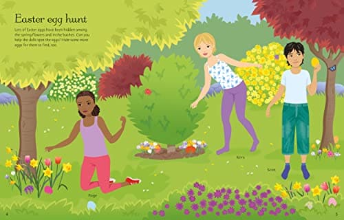 Sticker Dolly Dressing Easter: An Easter And Springtime Book For Children