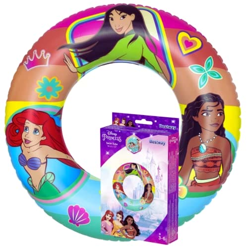 Rubber Arm Bands & Rubber Ring for Swimming bundle - Kids Armbands & Rubber Ring | Children Armbands & Swimming Rings for Kids - Bestway Inflatable pool floats for kids - Disney Swim Ring & Armband