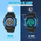 Kids Watches for Boys, Outdoor Waterproof Digital Sports Watch with Alarm/Stopwatch, Childrens Digital Wrist Watches for Teenagers Students Birthday/Christmas Gifts - Blue by RSVOM