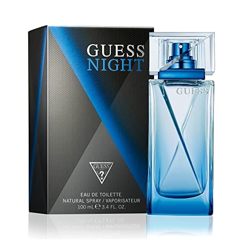 Guess Night Eau de Toilette Spray for Men, 3.4 Ounce